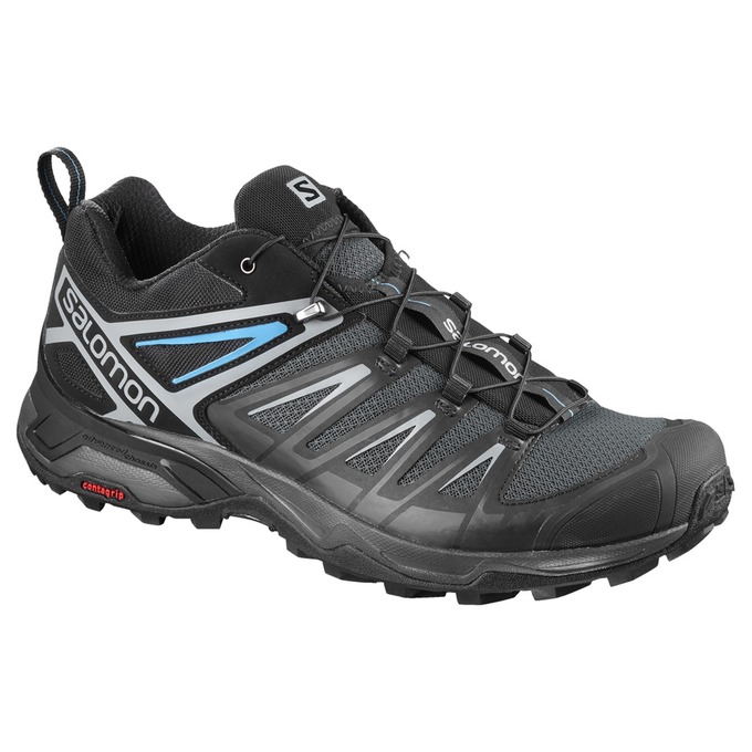 Salomon Singapore Mens Hiking Shoes - X ULTRA 3 Silver/Black | 47296-TPFH